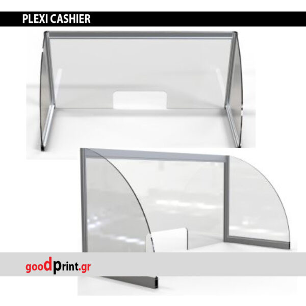 Πλεξιγκλάς - Plexiglass Διαχωριστικό Προστασίας για Ταμεία και Γραφεία σε Εμπορικά Καταστημάτα, Ξενοδοχεία, Καφέ, Μπαρ, Φαρμακεία